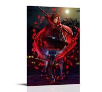 VMEOLLXUU Akame Ga Kill Anime Characters Arte Impresión Imagen Impresión Moderna Habitación Familiar 20 x 30 Pulgadas (50 x 75 cm)