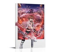 VMEOLLXUU Akame Ga Kill Anime Fan Art Arte de Pared Impresión Imagen Moderna Decoración de Habitación Familiar 40 x 60 cm (40 x 60 cm)