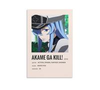 VMEOLLXUU Anime Akame Ga Kill Arte Minimalista Arte Mural Impresión Imagen Moderna Decoración de Habitación Familiar 30 x 45 cm (30 x 45 cm)