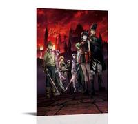 VMEOLLXUU Anime Akame Ga Kill Characters Arte de Pared Impresión Imagen Moderna Decoración de Habitación Familiar 40 x 60 cm