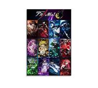 VMEOLLXUU Anime Akame Ga Kill Colorido Fan Art Póster Pintura Decorativa Lienzo Arte Mural Salón Póster Dormitorio Pintura 40 x 60 cm (40 x 60 cm)