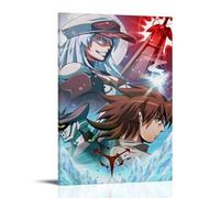 VMEOLLXUU Anime Akame Ga Kill Roll Art Poster Pintura Decorativa Lienzo Arte Mural Salón Póster Dormitorio Pintura 20 x 30 Pulgadas (50 x 75 cm)