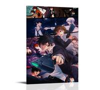 VMEOLLXUU Comics Psycho Pass Characters Collective Art Arte Mural Impresión Impresión Moderna Habitación Familiar Decoración 24 x 36 Pulgadas (60 x 90 cm)
