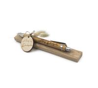 VmG-Store Bolígrafo de madera como idea de regalo para el día de la madre, día del padre, cumpleaños, papá, abuela, compañero de trabajo, novia, amigo (sin nombre deseado, 28 pequeñas gracias)