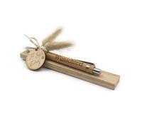 VmG-Store Bolígrafo de madera como idea de regalo para el Día de la Madre, Día del Padre, cumpleaños, papá, abuela, compañero de trabajo, novia, novio (con nombre deseado, 23 Te quiero)