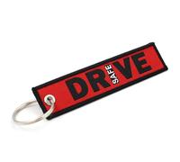 VmG-Store MADE IN Jet Tag Llavero con banderas de países Material sólido y robusto rodeado de elegantes banderas de países S151 (Drive safe)