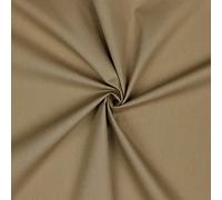 VmG-Store Tela de algodón liso, 100 % algodón, Oeko-Tex, se vende por metros, a partir de 50 cm, más de 70 colores a elegir (038 pardo, 100 x 148 cm)