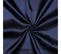 VmG-Store Tela de satén de 2 m x 146 cm, tela de raso no se vende por metros, poliéster sedoso para coser, tela decorativa brillante para ropa, cortinas, disfraces, vestidos de mujer, falda (003 azul