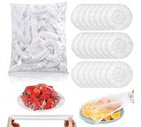 VMINOG Bolsas Conservación Fresca 300 Piezas Bolsas para Guardar Alimentos Frescos Elásticas Reutilizables Bolsa de Almacenamiento de Alimentos Tapas de Cuencos Reutilizables para la preservación