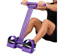 Vmiorzq Banda Elástica de Pedal - Equipo Portátil de Ejercicio,Pedal de Tensión para Hacer Abdominales,para Hombres, Mujeres, Adolescentes, Jóvenes, Abdomen, Cintura,