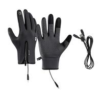 Vmiorzq Guantes de Trabajo calefactables,Guantes calefactables para Mujer - Calentadores de Manos Recargables - Impermeables Ajustables, Accesorios de Invierno para Patinaje sobre