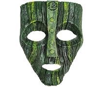 Vmlxgdux The Mask Jim Carrey Deluxe Loki - Máscara de látex para disfraz de Halloween