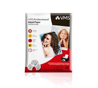 VMS Professional Colour Inkjet Paper High Glossy Inkjet Photo Paper 4R(102 x 152mm) 180 GSM (100 Sheets)