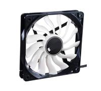 VmugDVoqb Ventilador con Cubierta silencioso ultradelgado, 120mm, CC, 12V, 3 Pines, 4 Pines, PWM, para Sistemas de Juegos, Compatible con PC estándar