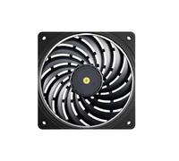 VmugDVoqb Ventilador de refrigeración del chasis de 12 cm, Ventilador LCP de 120x120x15 mm, rodamientos de Bolas Dobles, Marco PPS de Poco Ruido(TL-B12015)