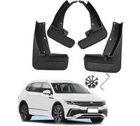 vmwia Auto Faldillas Antibarro Guardabarros para VW Tiguan R-Line 2017-2023,Delantero Trasero Guardabarros Reemplazo Accesorios Automotrices.