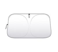 vmwia Auto Lunas Delanteras Parasoles para Audi Q3 F3 2018-2023,Parabrisas Delantero Plegable Protección UV Accesorios(145 * 80).,A/140 * 70cm