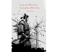 VMXWLL Miyamoto Musashi Samurai Wall Art - Póster grande de lienzo con citas inspiradoras japonesas, decoración de guerrero Bushido para casa, oficina, gimnasio y dojo, sin marco, 40,6 x 61 cm