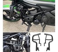 VN EN650 Motocicleta Acero Negro Carretera Motor Guardia Crash Bars Marco caída Parachoques Tanque de Gas Protectores para Vulcan S VN 650 2015 2016 2017 2018 2019 2020 2021 2022 2023 2024