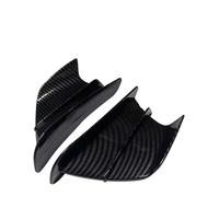 VNABIA Compatible con CB650R para CB1000R para CB1000 para CBR600RR para CBR900RR para CBR1100 Kit De Alerón Aerodinámico para Motocicleta aerodinámico ala Deflector(Gloss Carbon Fiber)