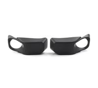 VNABIA Compatible con Jeep para Wrangler 2013-2017 2 Piezas Parachoques Delantero del Coche Cubierta De Luz Antiniebla Marco Luces Protección Shell 68231962AA antiniebla Rejilla Auto