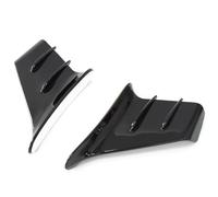 VNABIA Compatible con Ninja 300 para Ninja 400 para Ninja 650 Alerón Deflector De ala Lateral Aerodinámico De Carenado Universal para Motocicleta aerodinámico ala Deflector(Bright Black)