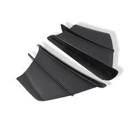 VNABIA Compatible con Ninja 300 para Ninja 400 para Ninja 650 para Z400 Kit de alerón aerodinámico Universal para Motocicleta aerodinámico ala Deflector(Black)