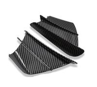 VNABIA Compatible con Ninja H2 para H2R Kit De Alerón Aerodinámico para Motocicleta Winglet Kit De Alerón Aerodinámico para Motocicleta Winglet aerodinámico ala Deflector(Glossy Carbon Look)