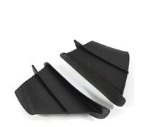 VNABIA Compatible con Ninja ZX6R 636 para Ninja ZX636R para ZX6RR para ZX-6 para ZX10R Kit De Alerón Aerodinámico para Motocicleta aerodinámico ala Deflector(Black)