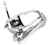 VNABIA Soporte manija puerta lateral Compatible Con Para X5 E53 2000-2006 51218243615 51218243616 Panel Manija De Puerta Delantero Trasero Izquierda Derecha Para Fijación Soporte(Front Left)