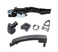 VNABIA Soporte manija puerta lateral Compatible Con Vauxhall Para Movano 2 2010-2016 806067794R 806069981R Soporte Manija De Puerta Delantero Izquierdo Derecho(1 Set Left)