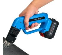 VNATWGOO Cortadora De Espuma De 150 W con Cuchilla Caliente, Herramienta PortáTil para Espuma De Poliestireno, Esponja, Epe, Eva, PláStico, Goma Y Goma KF150