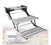 VNATWGOO EscalóN RetráCtil EléCtrico De Una O Dos Capas para Autocaravanas, Escalera RetráCtil AutomáTica, DiseñO Impermeable,DoubleLayer