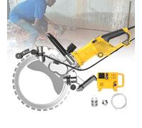 VNATWGOO Sierra De Anillo para HormigóN con Motor Sin Escobillas De 5000 W, Profundidad De Corte MáXima De 29/39/49 Cm, Cortadora De DemolicióN, para HormigóN Armado, Piedra, Losas AC8500