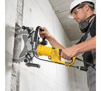 VNATWGOO Sierra De Anillo para HormigóN De 220 V, Cortadora EléCtrica De HormigóN De 5000 W, con Bomba De Agua Integrada, para HormigóN, Piedra Y Muros Reforzados AC8600