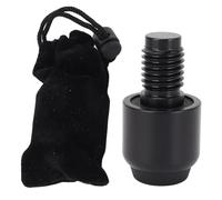 Vnbuimzls 1.1 Inch Pool Cue Extension with Bumper, Aluminum Billiard Stick Extender Handle, Quick Installation Cue Joint Extension for Enhanced Control and Performance, Durable Billiard Acce