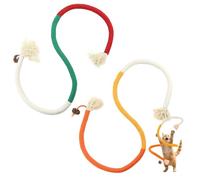 VNDGEOUH Juguete de Cuerda for Masticar con Hierba gatera: Limpiador de Dientes for Gatos de Interior. Juguetes de Cuerda for Masticar con Hierba gatera.(2Pcs-B)