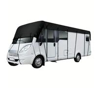 VNHGNHG Fundas para RV, Solo para Techo, de Tela Oxford 210D, Resistentes al Viento, la Lluvia y la Nieve, Impermeables, Color Negro, 9,5 mx3 m