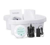 VnioLife Baño de pies de iones, desintoxicación por electrólisis, baño de pies, desintoxicación portátil, baño de pies iónico para desintoxicar, limpiador de spa con saco de agua (con cubeta)