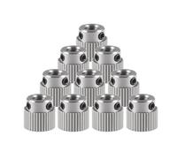 VNJUGF 10 piezas de engranaje transmisión extrusor 36/26 dientes acero inoxidable for impresora 3D 3 V2/ wanglan(10pcs 26 Teeth)