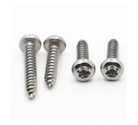VNJUGF Tornillos de rosca cabeza redonda lóbulo, acero inoxidable 304, M2.9, M3.5, M4.2, .8, L=6 x 50 mm, 10/20 unidades wanglan(10mm,M4.8 10pcs)