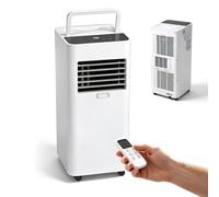 vnmudzeo Aire Acondicionado Portátil, Unidad Silenciosa de 4000 BTU | Flujo de Aire de Gran Angular de 120°, Unidad de Aire Acondicionado de Pie para Habitación, Oficina y Camping
