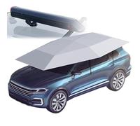 vnmudzeo Carpa para Coche Totalmente AutomáTica Y Desmontable, con Accesorios ExtraíBles, Sombrilla PortáTil Plegable De Tela Oxford para Exteriores, para Aparcamiento Y Camping,NeutralGray-B