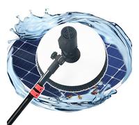 vnmudzeo Limpieza De Paneles Solares En Techos De Edificios Comerciales Cepillo, Limpieza En Seco/Agua, Kit De Cepillo Y PéRtiga para Paneles Solares,Wired24.6ft