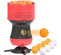 vnmudzeo MáQuina De Entrenamiento De Tenis De Mesa, 90 Pelotas Lanzador AutomáTico De Pelotas De Ping Pong Comercial De Alta Capacidad Y Durabilidad para Gimnasios Y Clubes Main