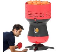 vnmudzeo MáQuina Profesional para Lanzar Pelotas De Tenis De Mesa con DepóSito ExtraíBle Y Capacidad para 90 Pelotas para Entrenamiento En Escuelas Deportivas Main