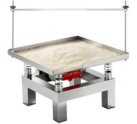 vnmudzeo Mesa Vibratoria AutomáTica De Concreto, 3000-3600 Vibraciones/Min, Plataforma Vibratoria para Bloques De Concreto De 50 W, para Laboratorio, AlmacéN, Taller Upgrade