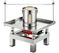 vnmudzeo Mesa Vibratoria De Concreto De 220 V, 35 X 35 Cm, Plataforma Vibratoria De Acero Inoxidable, Banco De Pruebas Vibratorias, para CompactacióN Upgrade