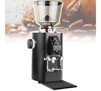 vnmudzeo Molino De Café Inteligente, Molino CriogéNico, 64 Mm Molinillo De Café Profesional De Muelas Planas, 9 Velocidades Ajustables (Grueso/Fino) Black