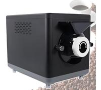 vnmudzeo PequeñA MáQuina EléCtrica para Procesar Café - Silo De 1 Kg, Horneado Giratorio De 360°, Tostado Uniforme Black